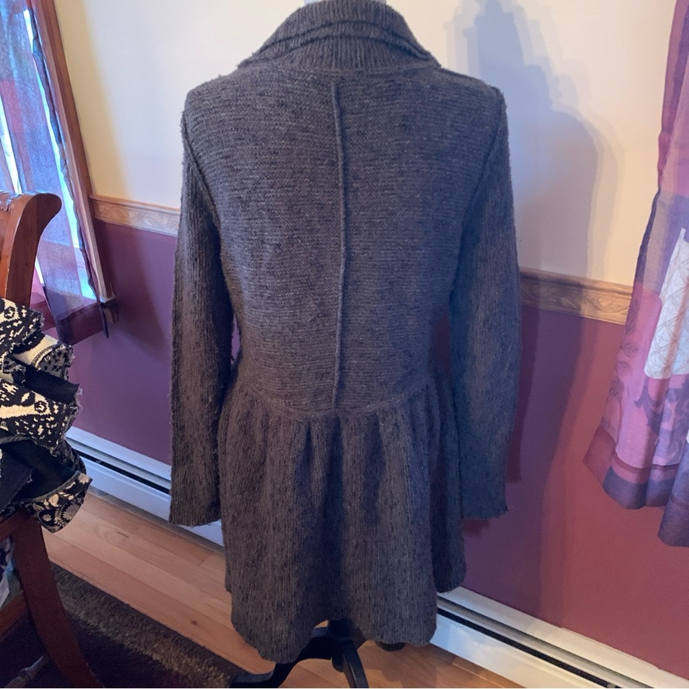 Rare Free People Loch Raven Cardigan Coat L - Picture 3 of 3